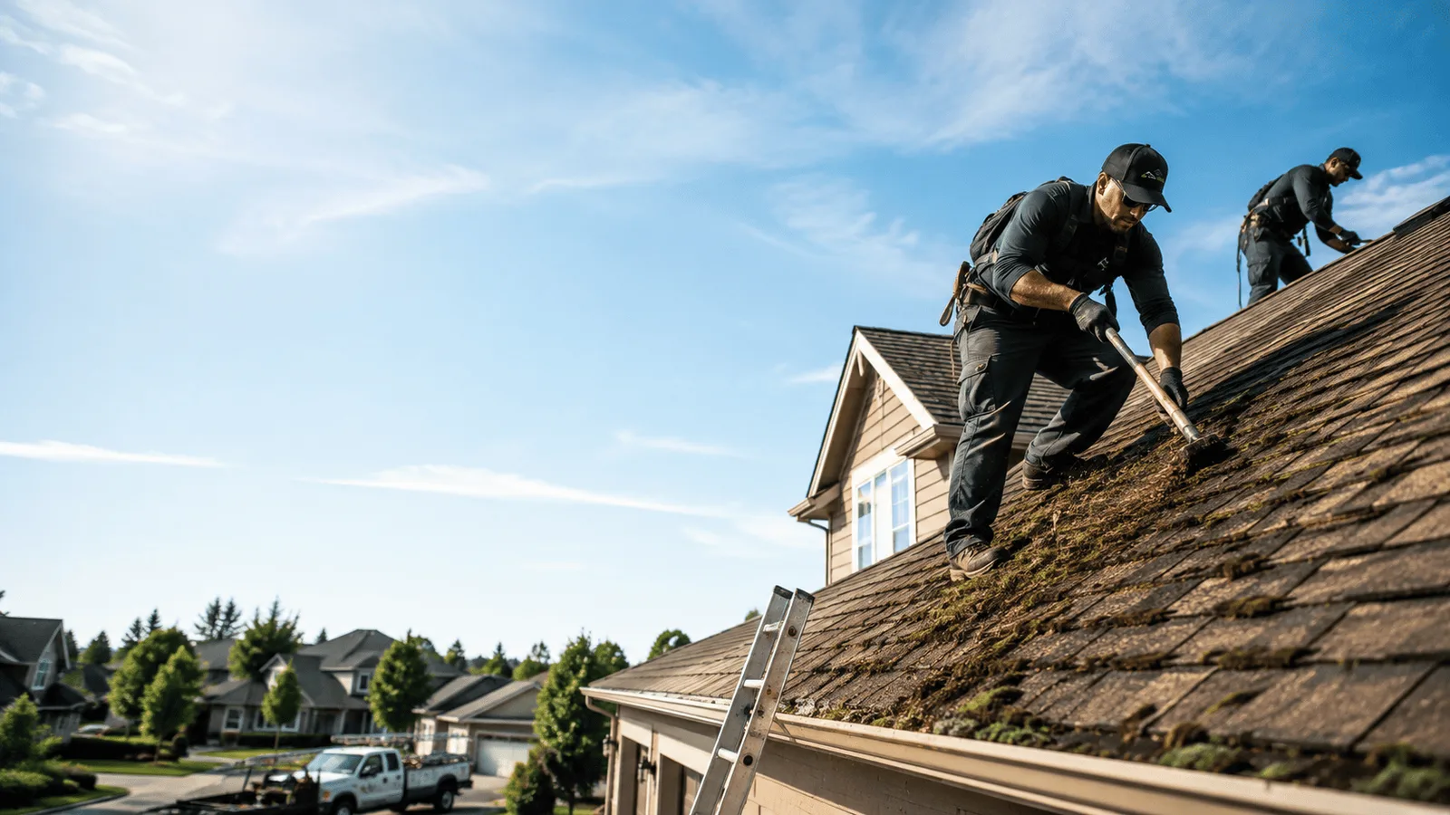 Roof Moss Removal in Navasota, TX near me